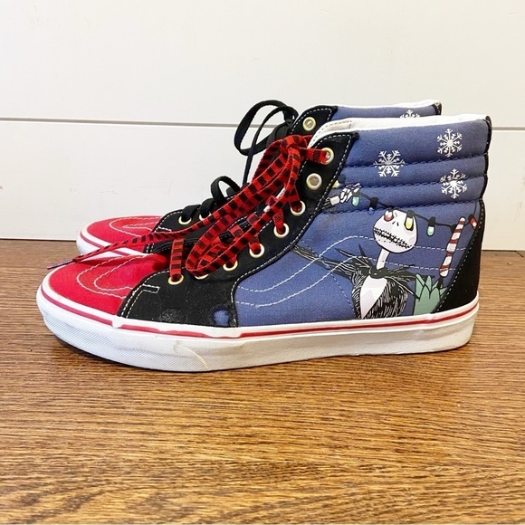 Vans | Disney The Nightmare Before Christmas Christmastown Sk-8 Hi Mens 10 - Picture 2 of 13